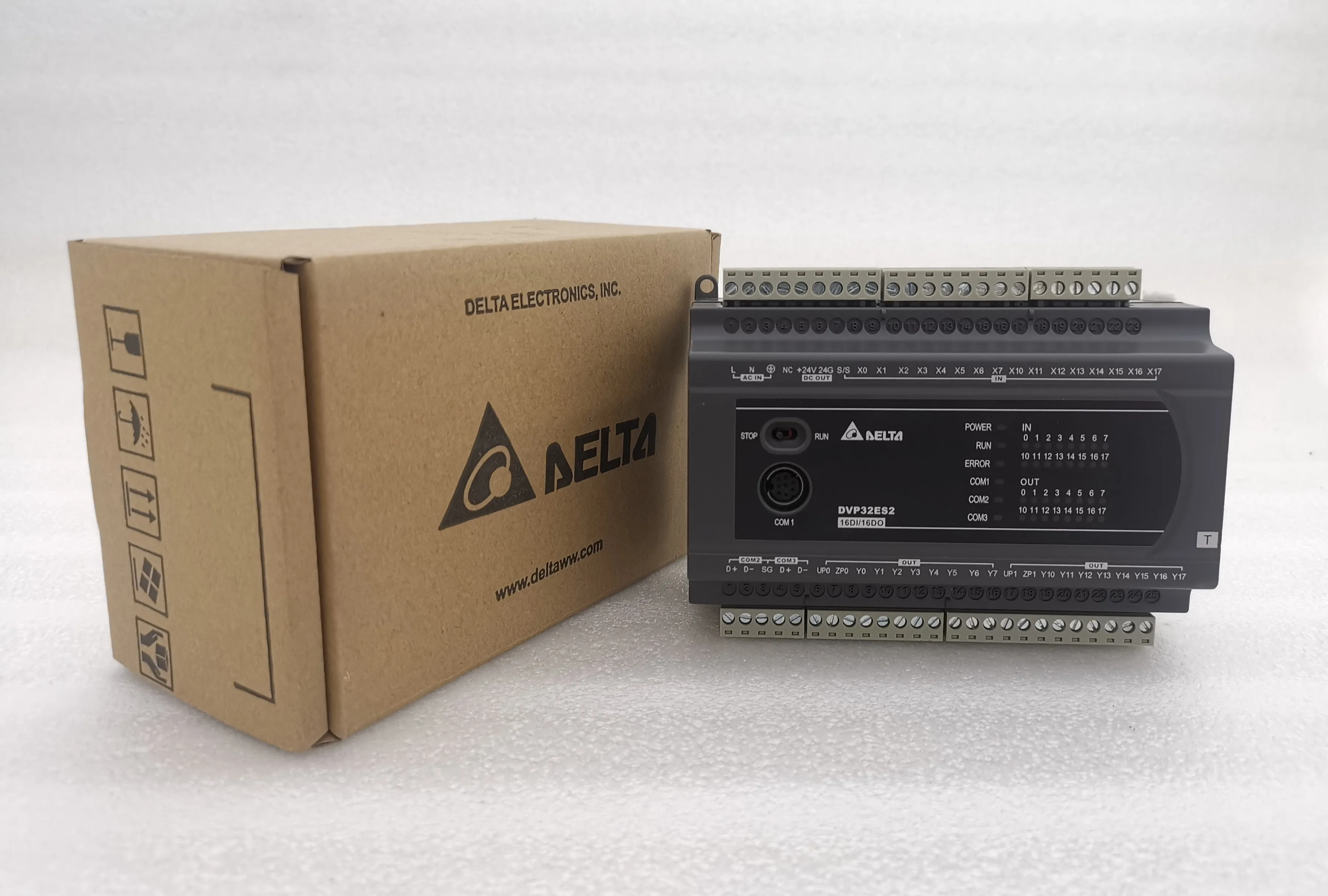 El nuevo módulo PLC Delta ES2/EX2 DVP24XN200R/T DVP24XP200R/T, se puede reparar