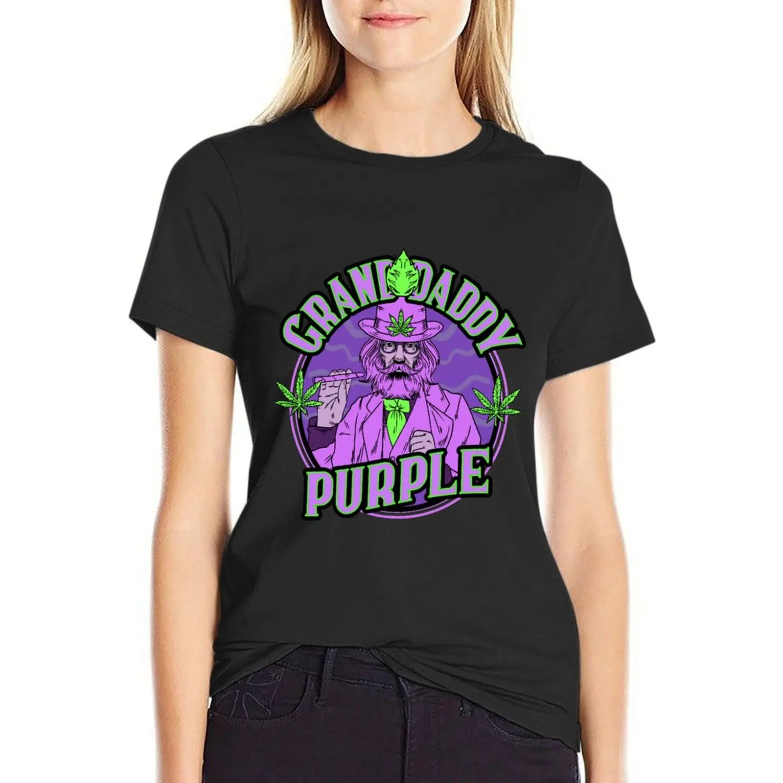 

Granddaddy Purple Grand Daddy Purple Weed Strain T-Shirt sweat animal print shirt for girls womans clothing