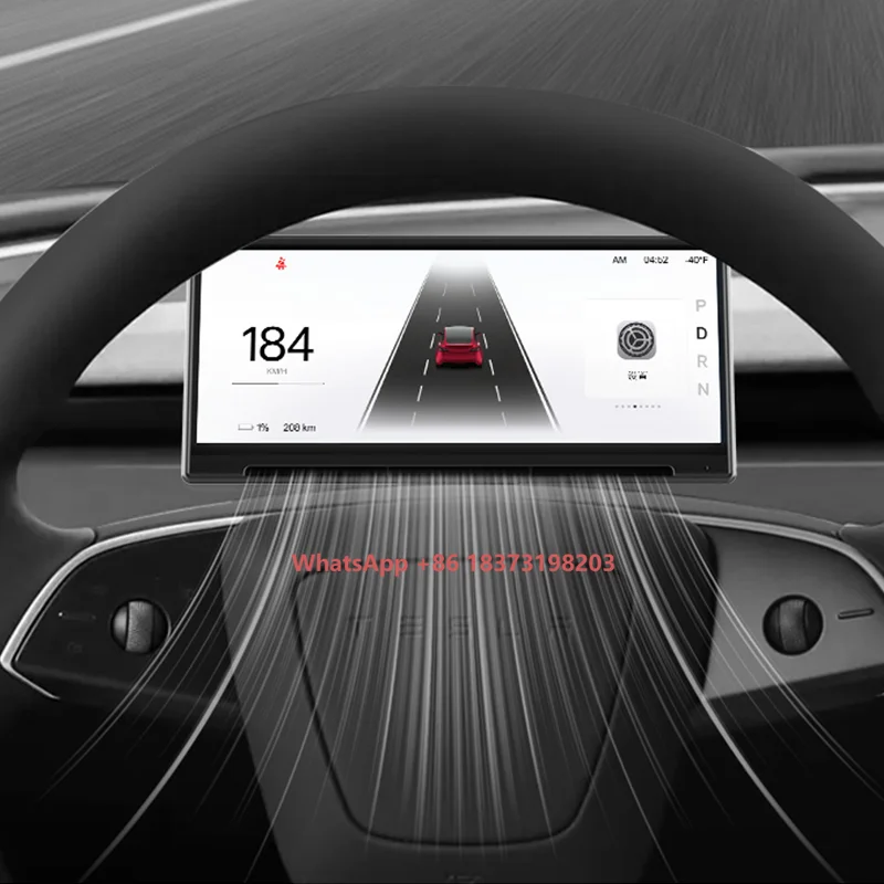 

8.9" Screen Head-Up Display for Tesla Model Y/3 Touch Screen Car HUD Dashboard Speed Meter Car Monitor Model 3 Head Display