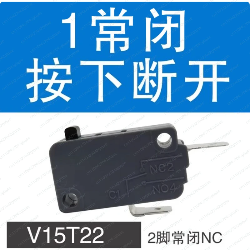 Micro Switch V15T22 2-pin 22A NC or NO for Washing Machine Microwave Oven Electric Rice Coo - view 4