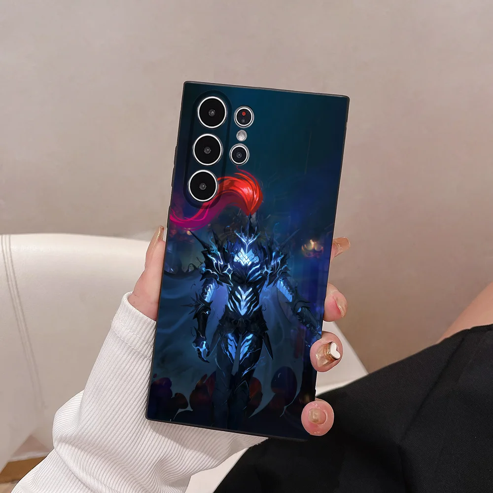 Anime S-Solo Leveling Phone Case For Samsung Galaxy S25 S24 S22 S23 Ultra S21 S20 Plus 5G Frosted Non-Slip Full Cover - Image 4