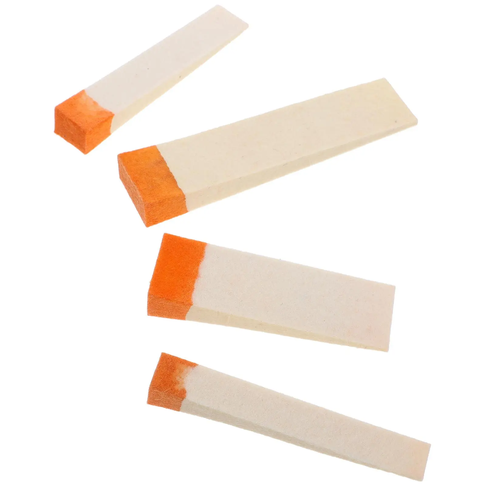 4Pcs Creative Triangle Piano Mute Blocks Wool Felt Material Long-Lasting Treble Section Muting Tuning Repairing Sound-Stop