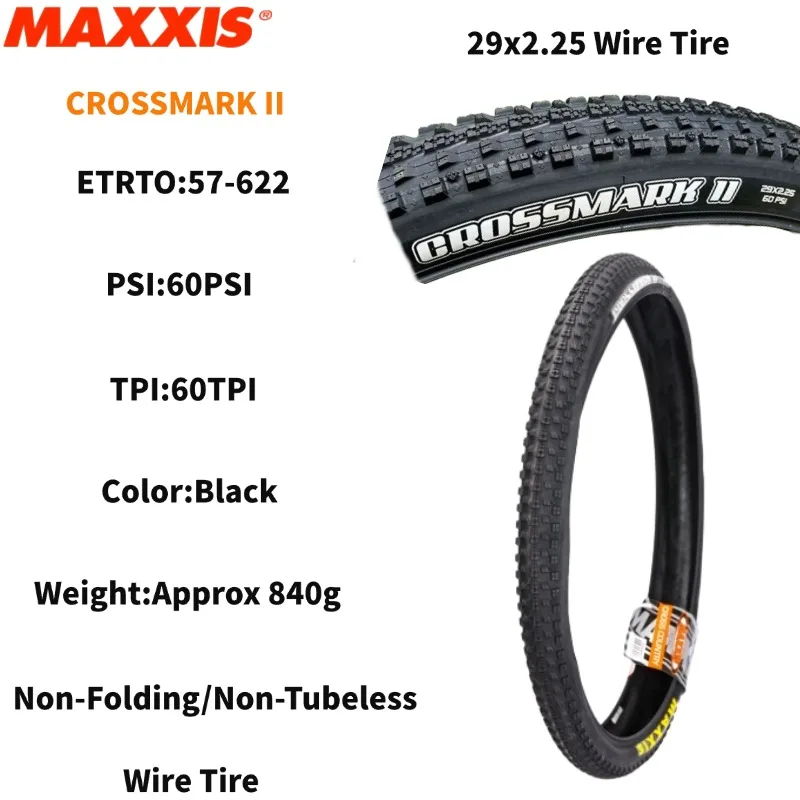 Maxxis CROSSMARK II Mountain Bike Tire 26/27.5/29x2.1/2.25