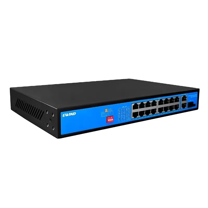 Wholesale 16 Port Gigabit Poe Switch Ethernet Vlan Unmanaged Switch
