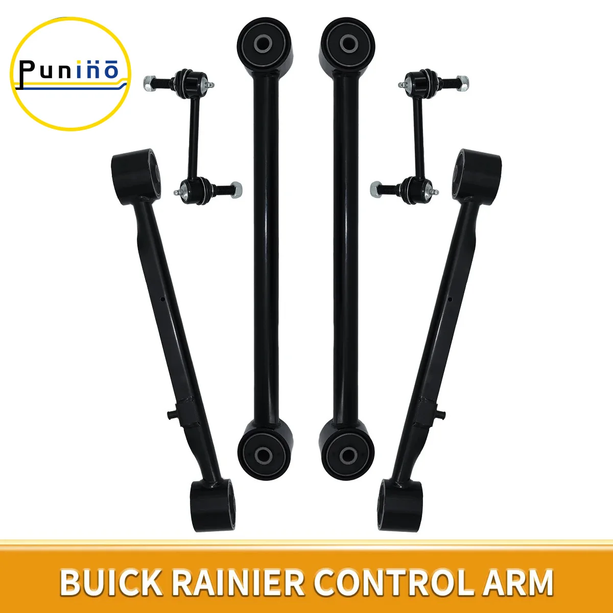 

Punino 6pcs Rear Control Arm Stabilizer Link Set for Buick Rainier Isuzu Ascender Chevrolet Trailbla 2002 2003 2004 - 2009