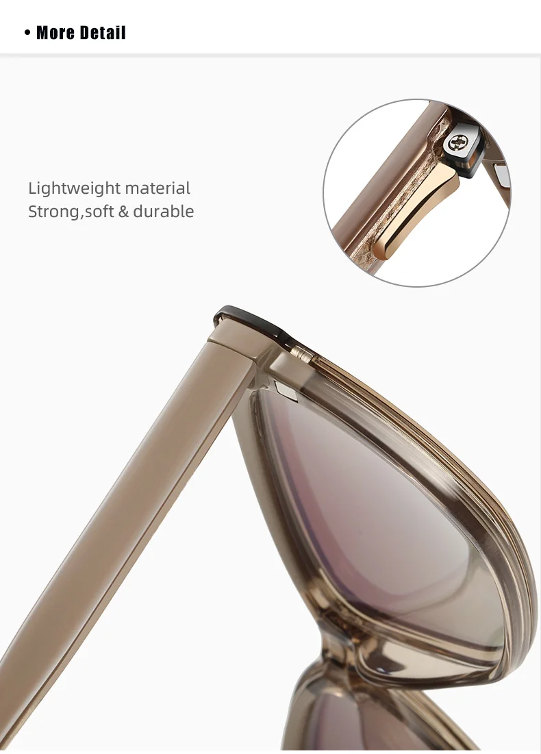 Ralferty Polarisierte Magnet-Sonnenbrille für Damen, Designer, 2-in-1-Brille zum Anklipsen, Damen-Sonnenbrille, Rezept 0 Dioptrien 2025 – Detail 14