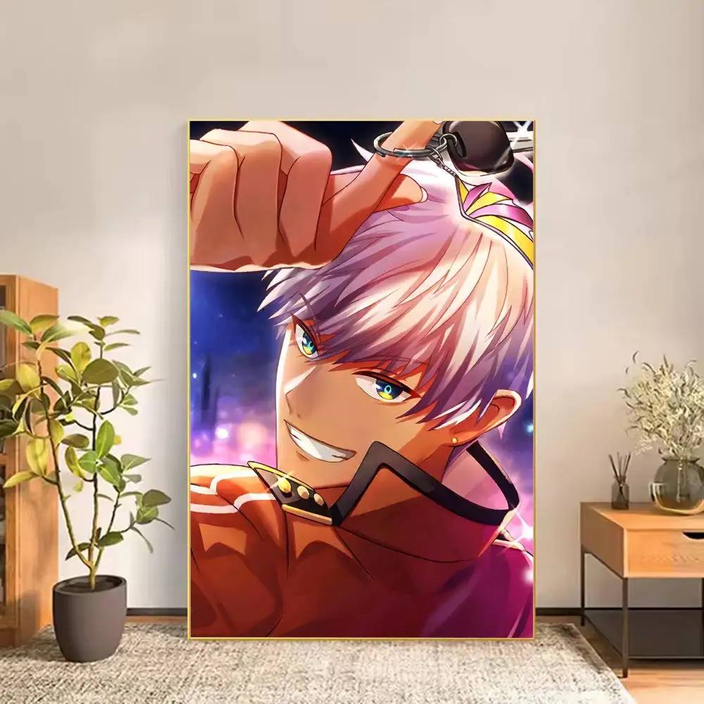 CUTE Game O-Obey Me  Mammon Poster Versatile HD Waterproof Wall Art Self-Adhesive Decor for Any Space Ideal Gift