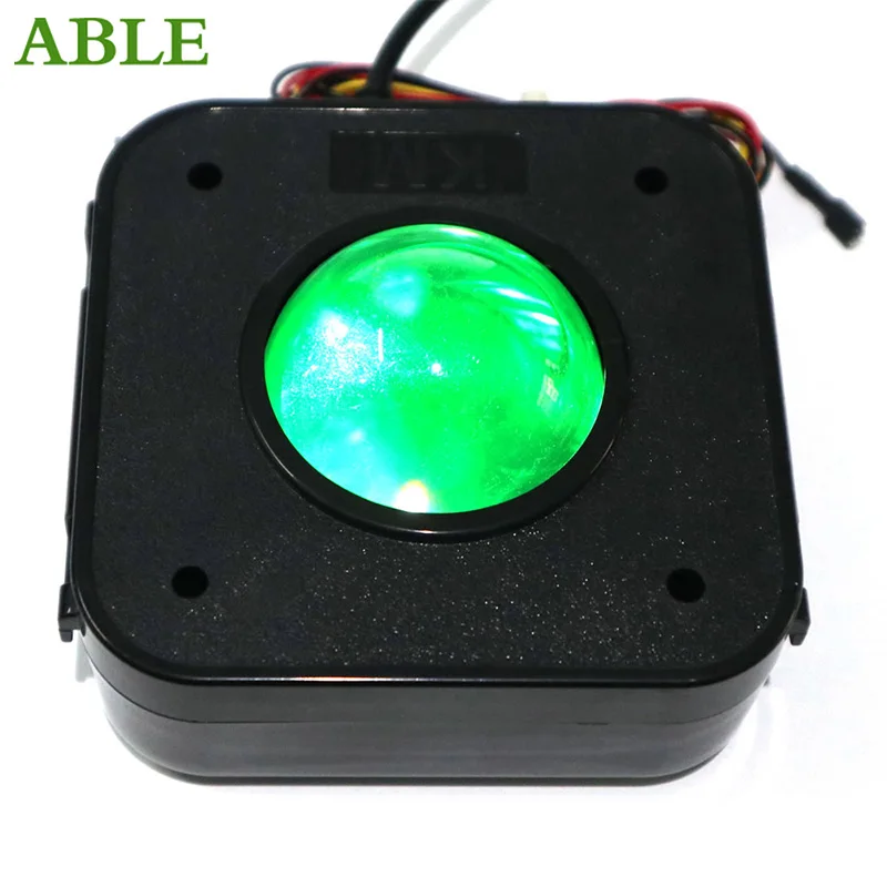 

Arcade Trackball Game Trackball Mouse USB connection Illuminated 4.5cm Round LED Trackball Mouse Connector For Arcade PC MAME