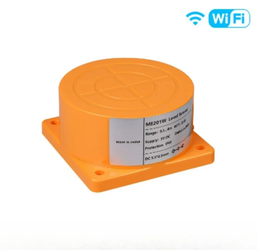 For Smart Home WiFi Ultrasonic Water Level Sensor, APP Remote Monitor for Water Tank & Water Tower, Liquid Level Detector