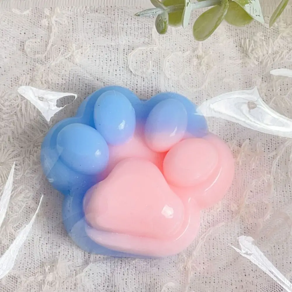 Lustige Kneten Katze Pfote Squeeze Spielzeug Silikon Weiche Katze Pfote Zappeln Spielzeug Cartoon 3D Katze Pfote Prise Spielzeug Kinder Tricky Puppe