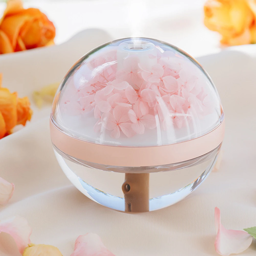 Warm White Lamp Air Humidifier Portable Wireless Design Portable And Wireless Design USB Rechargeable Features