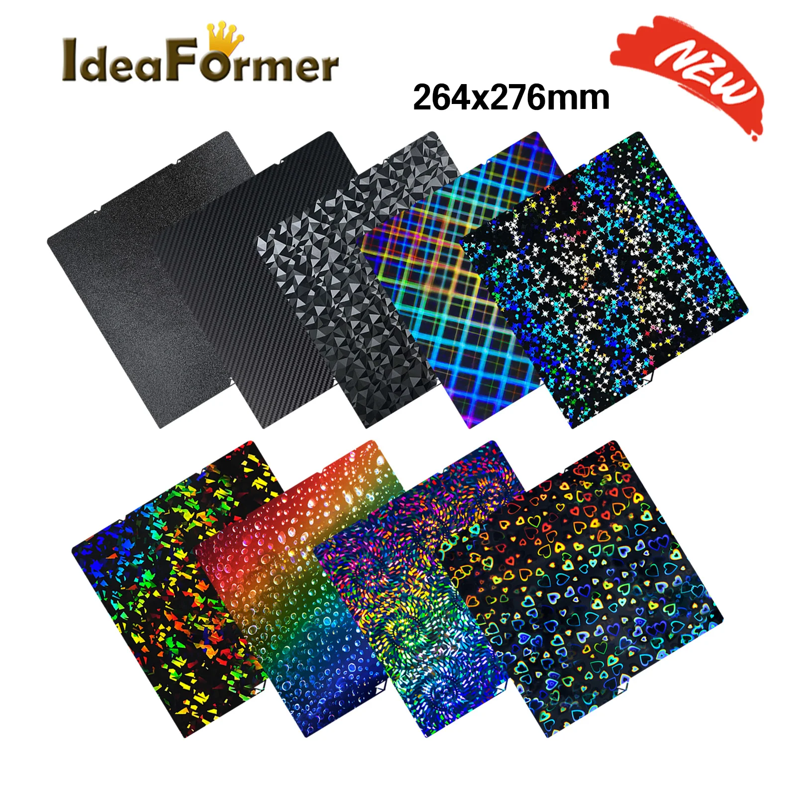 

For Anycubic Kobra S1 Bed Plate Kobra S1 Combo Build Plate Double Side Peo Pet Pei Spring Steel Sheet Hotend Kobra S1 Part 3d