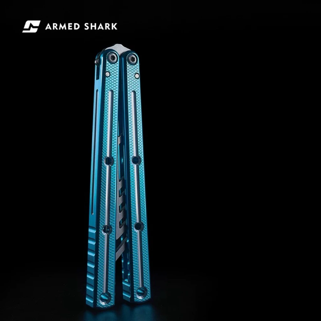 Armed Shark Krake Raken (Kraken) V3 Clone Trainer 7075 Aluminum Channel Handle Zen Pins