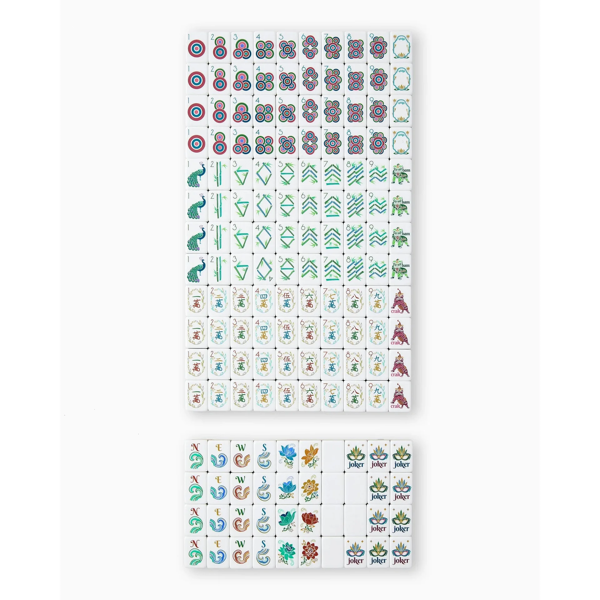 Set Permainan Mahjong Amerika  - Board Game Mahjong ulasan dan harga