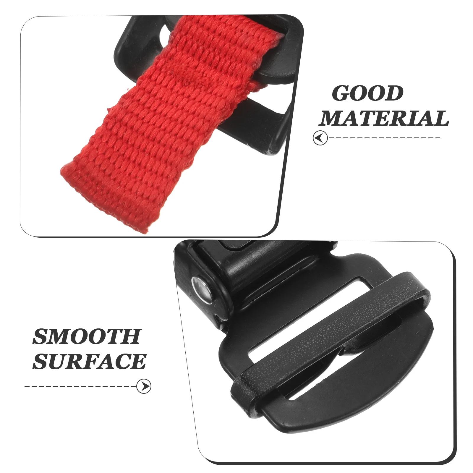 

2Pcs Motorcycle Buckles Sturdy Construction Easy Install Replace Secure Fit Pull Buckles Safety Hat Buckle