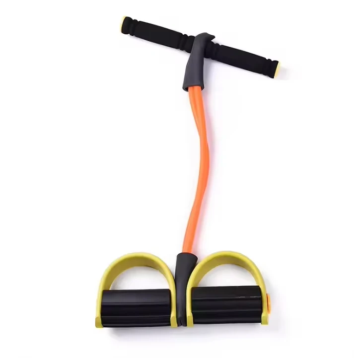 Fitness Übung Zugseil Langlebig Lila Yoga Pull up Seil Rohr Pedal Widerstand Band Sitzen Zugseil