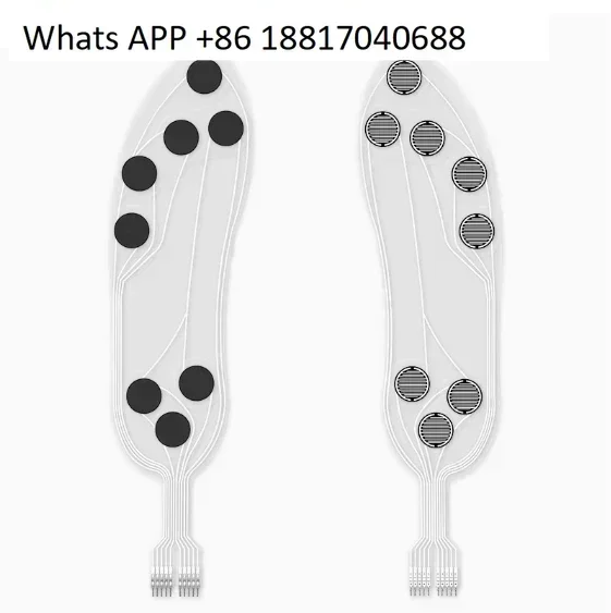 

Flexible Thin Film Pressure Sensor ZNX-01 Smart Insole Varistor Type Multi-point Sensing