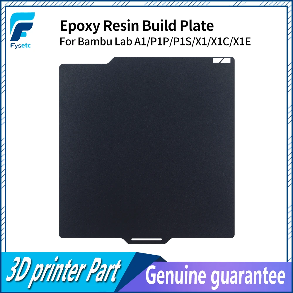 

Для Bambu Lab A1 P1P P1S X1 X1C X1E 3D-принтер Кондировочная пластина из эпоксидной смолы Высокая термостойкость для деталей 3D-принтера Bambu