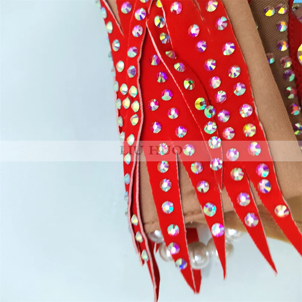 LIUHUO Rhythmic Gymnastics Leotard Customize Women Girl Costume Performance Competition Dance Dress Aerobics JumpsuitBlackTeens