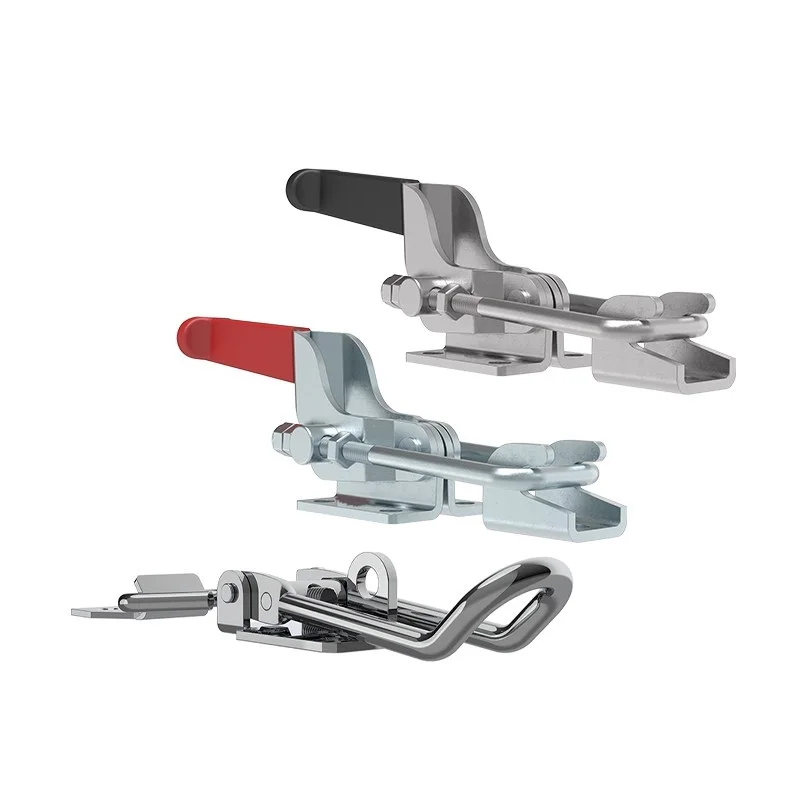 Quick fixture buckle adjustable heavy-duty lock buckle fixed compactor door bolt clamp