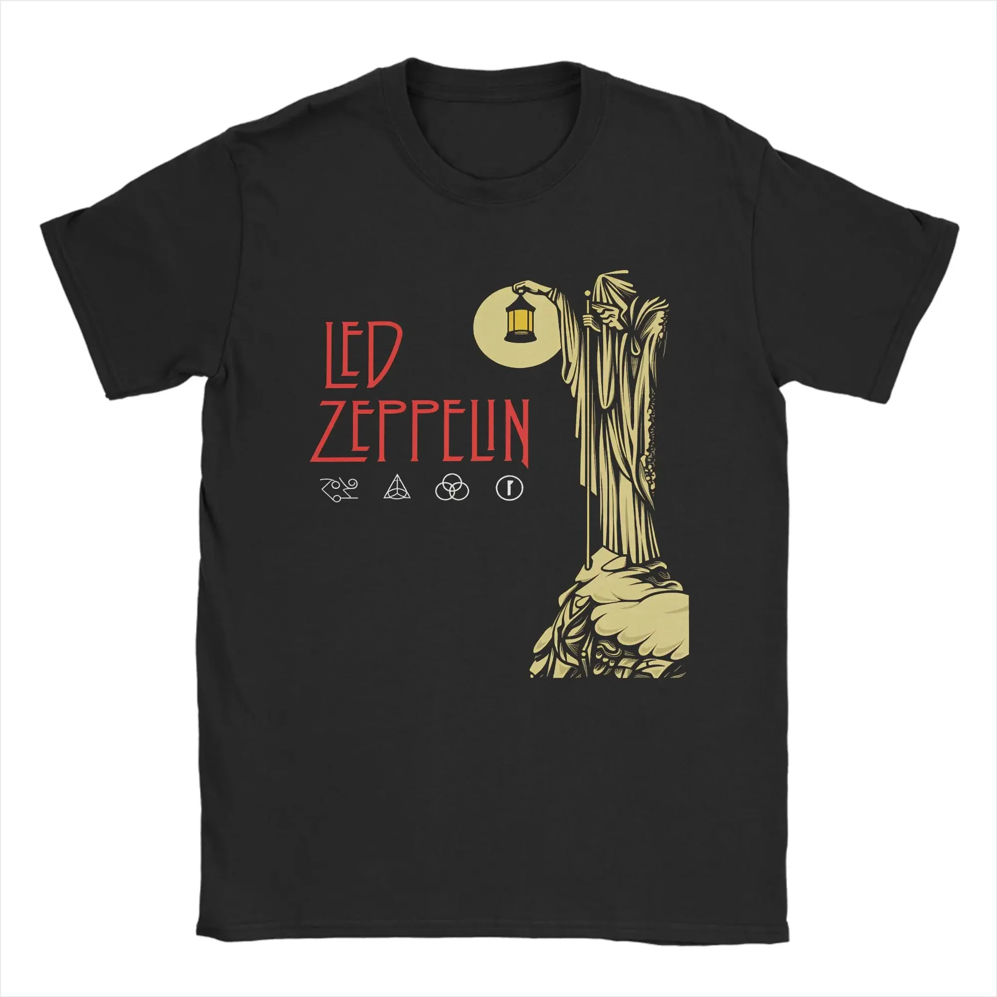 Oversized T Shirt Summer The Mother Ship Led Zeppelin Fashion T Shirts  Cotton Tshirt for Adult Y2K Funny Short Sleeve Tops
