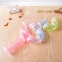 Hamster Toy Maze DIY Remodeled Cage External Tubes Tunnel Set Sports U Pipe Hamster Accessories Pipeline Chinchillas Supplies