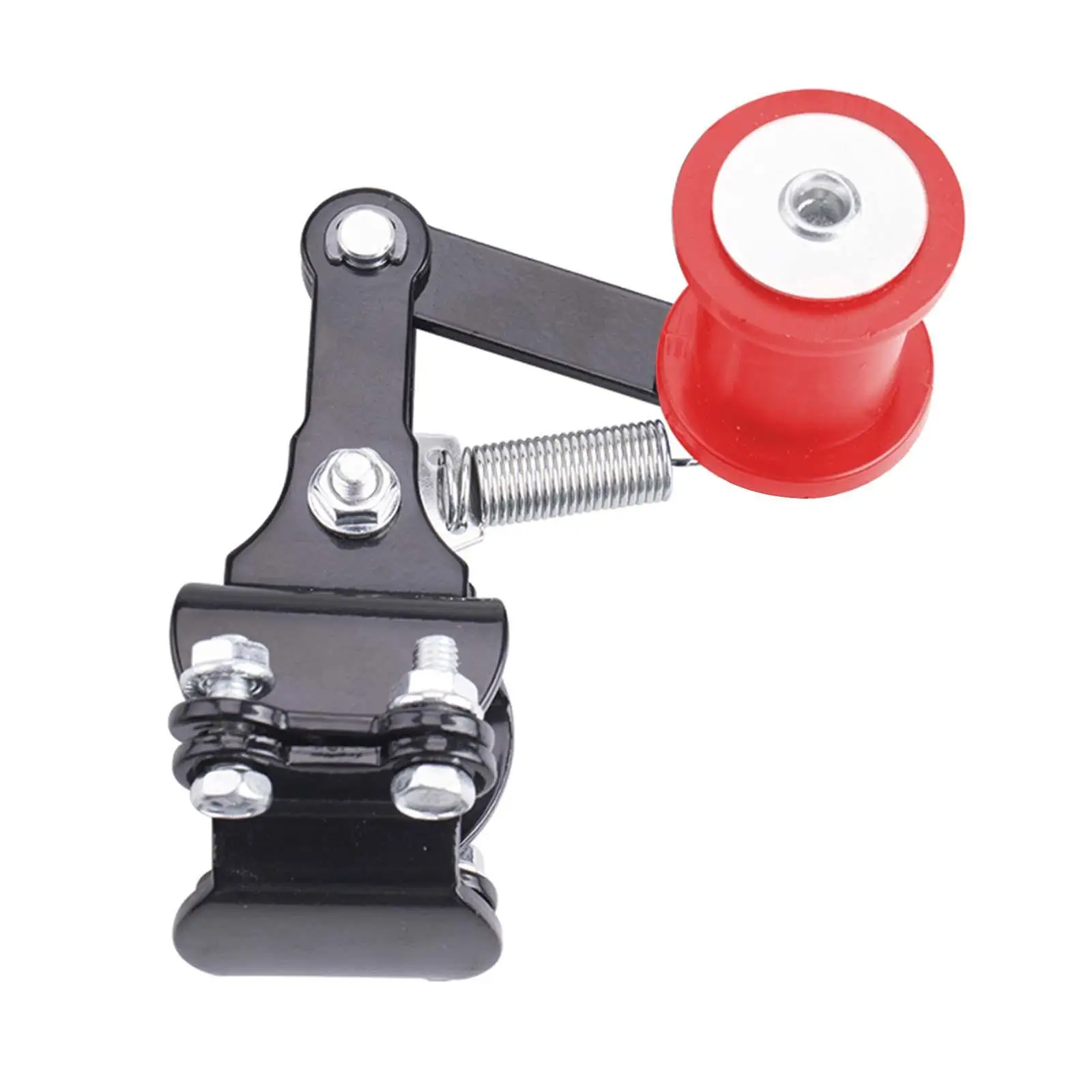Durable Motorbike Chain Tensioner Roller Iron Adjuster for Quad ATV Chain Alignment and Protective Guide