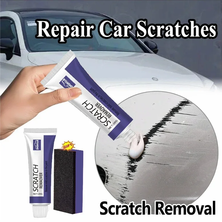 

Средство для удаления царапин автомобиля, полировальная паста, губка, краска для кузова грузовика, гладкий уход, ремонт, ремонт сломанных царапин