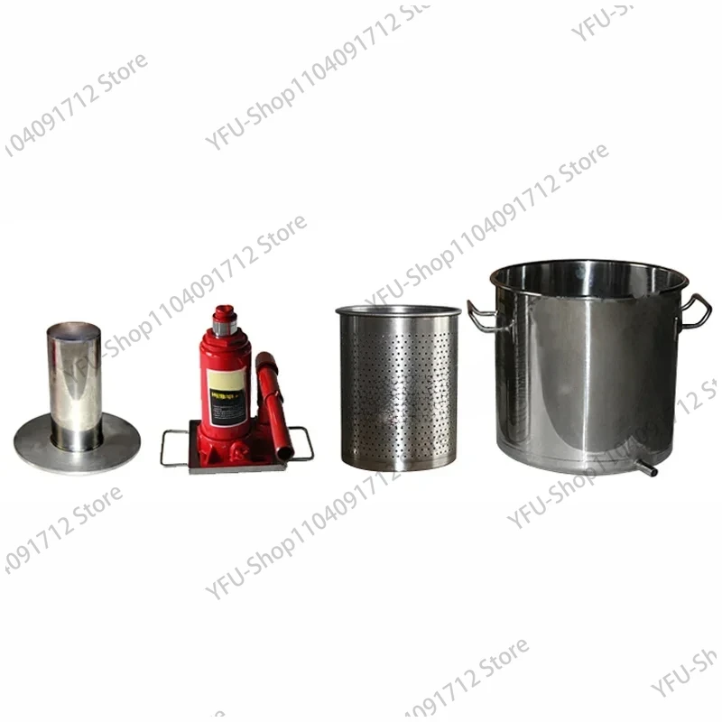 22/12L Manual Hydraulic Fruit Squeezer Small Honey Grape Blueberry Mulberry Presser Juicers Stainless Steel Juice Press Machine