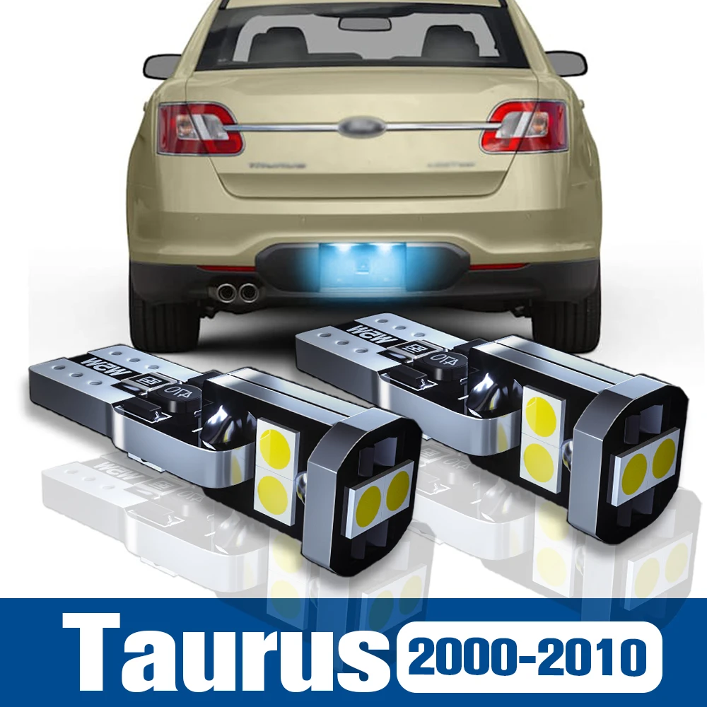 

2pcs LED License Plate Light Lamp Accessories Canbus For Ford Taurus 2000 2001 2002 2003 2004 2005 2006 2007 2008 2009 2010