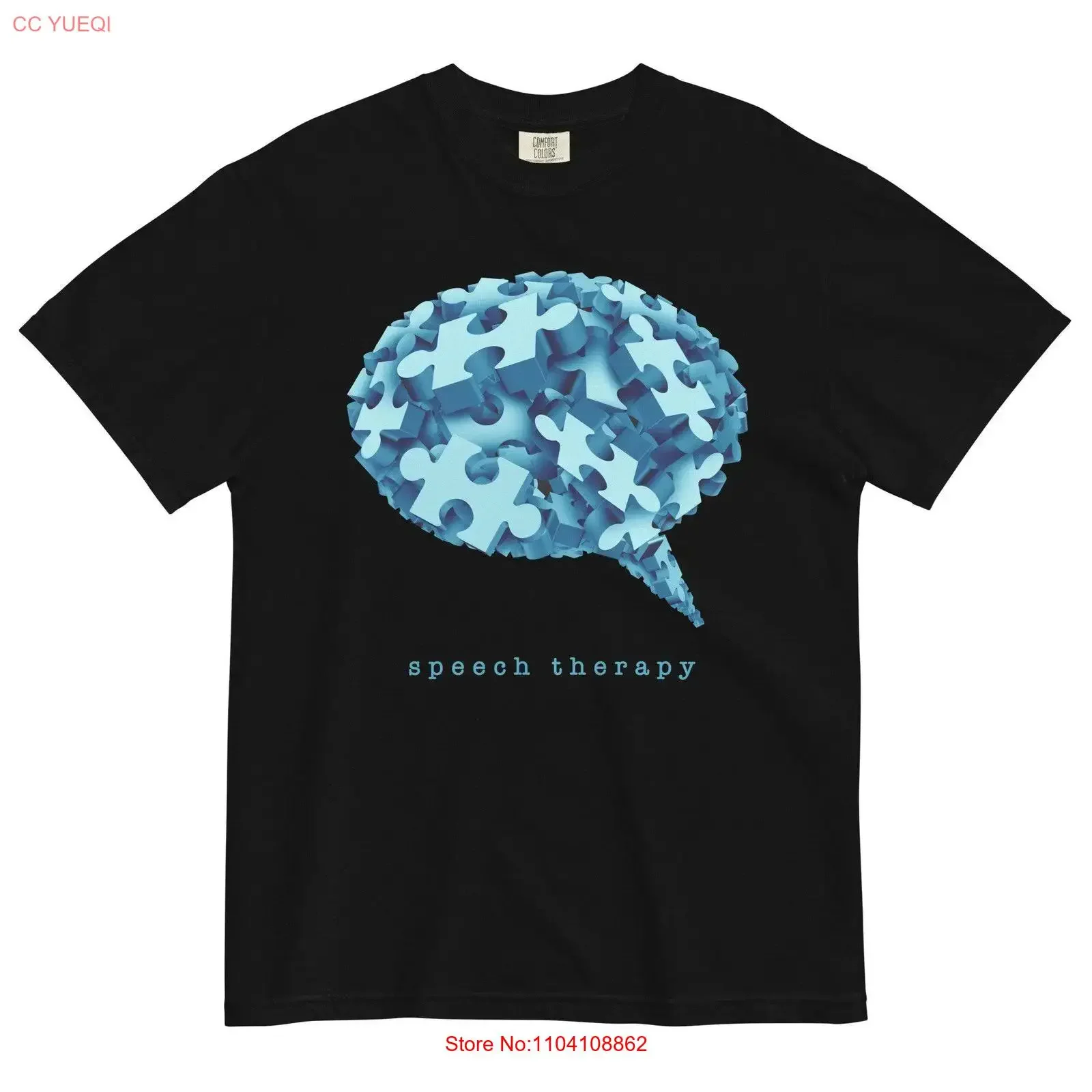 Speech Therapy and Language Learning garment dyed heavyweight t shirt vintage Washed Comfortable graphic homme Casual