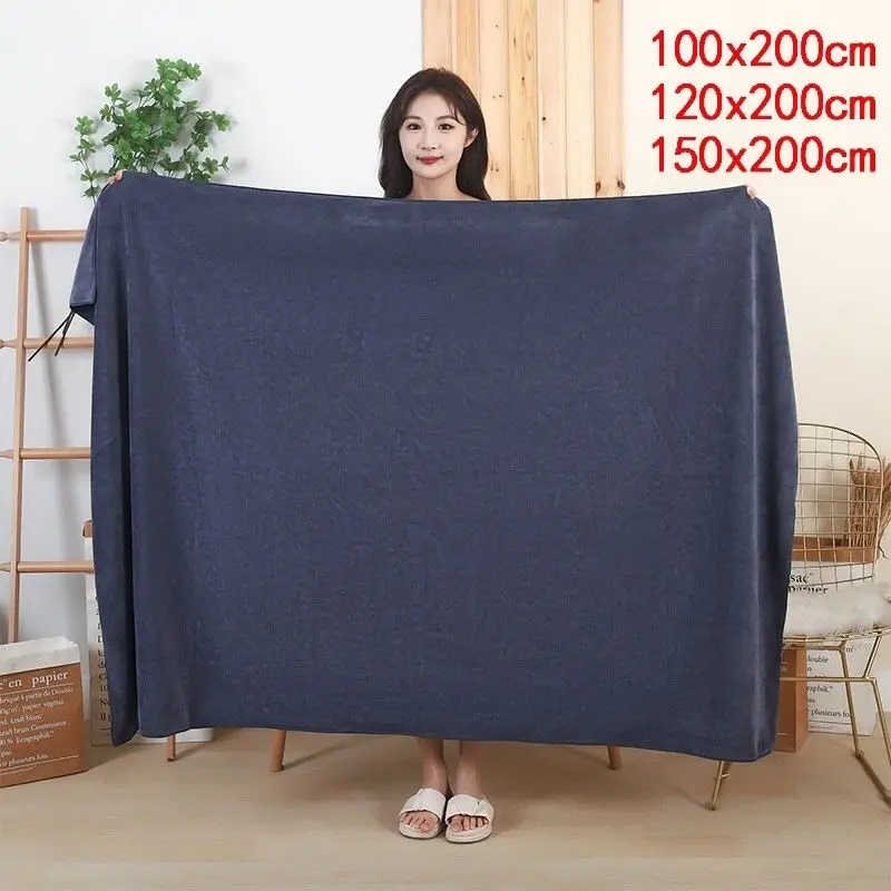 150X200CM LargeTowels thickening beauty salons Bath towels quick drying are soft skin friendly   hotel massage Beach Towels