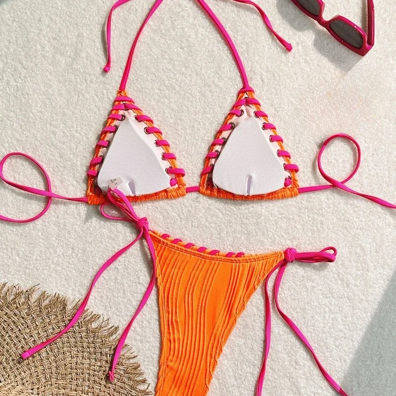 Nice Sexy Bikinis 2025 Women's Swimwear Female Swimsuit For Swimming Wear Bathing Suits Brazilian Bikini Set Beachwear Pool