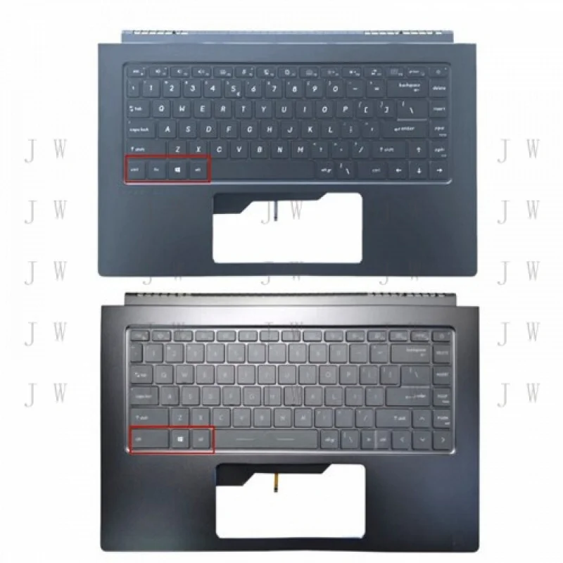 

DDZ New For MSI Prestige 15 A10SC MS-16S3 Upper Case Palmrest US Backlit Keyboard