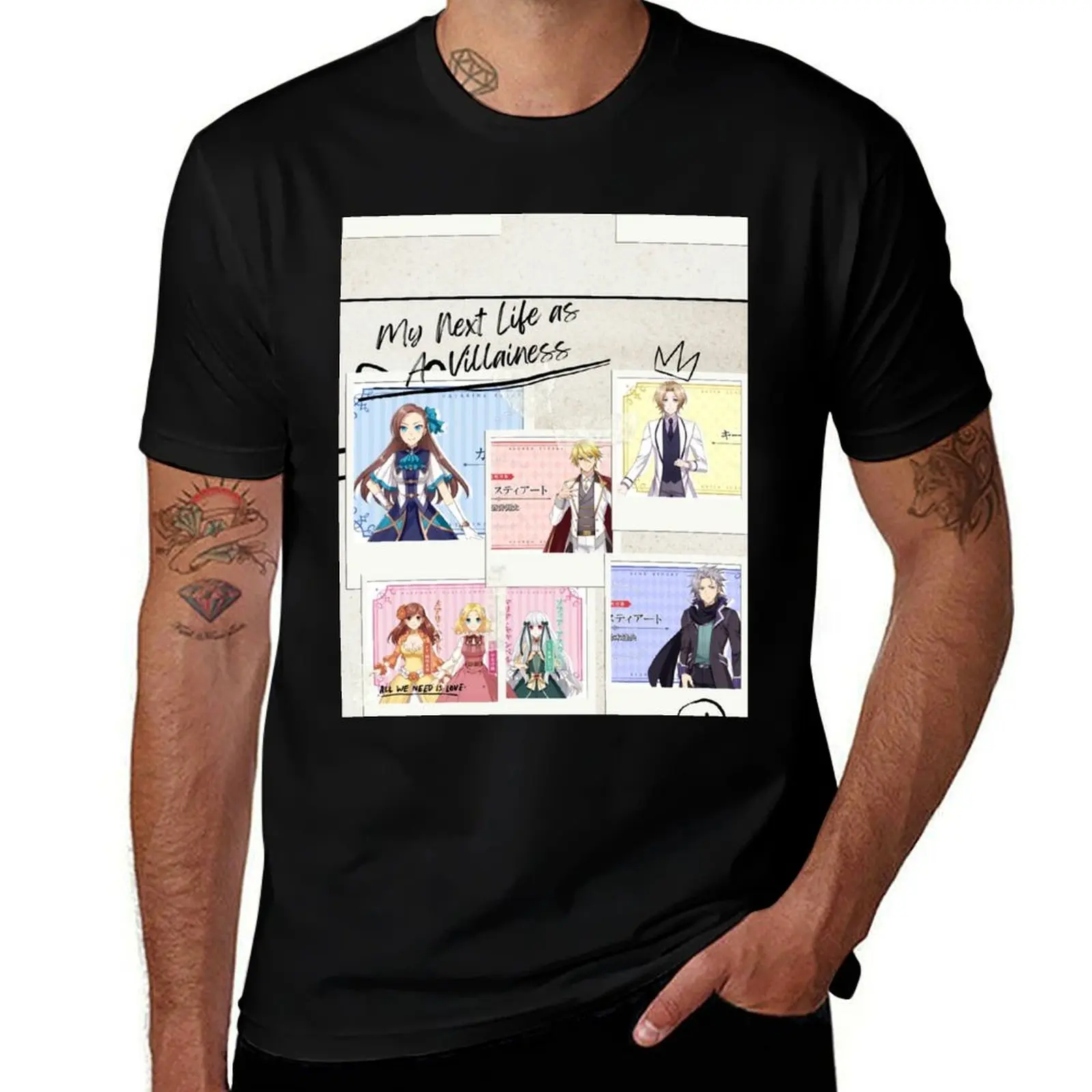 

cotton shirt tshirt man shirts T-Shirt for anime man funny Katarina t Klaes summer t