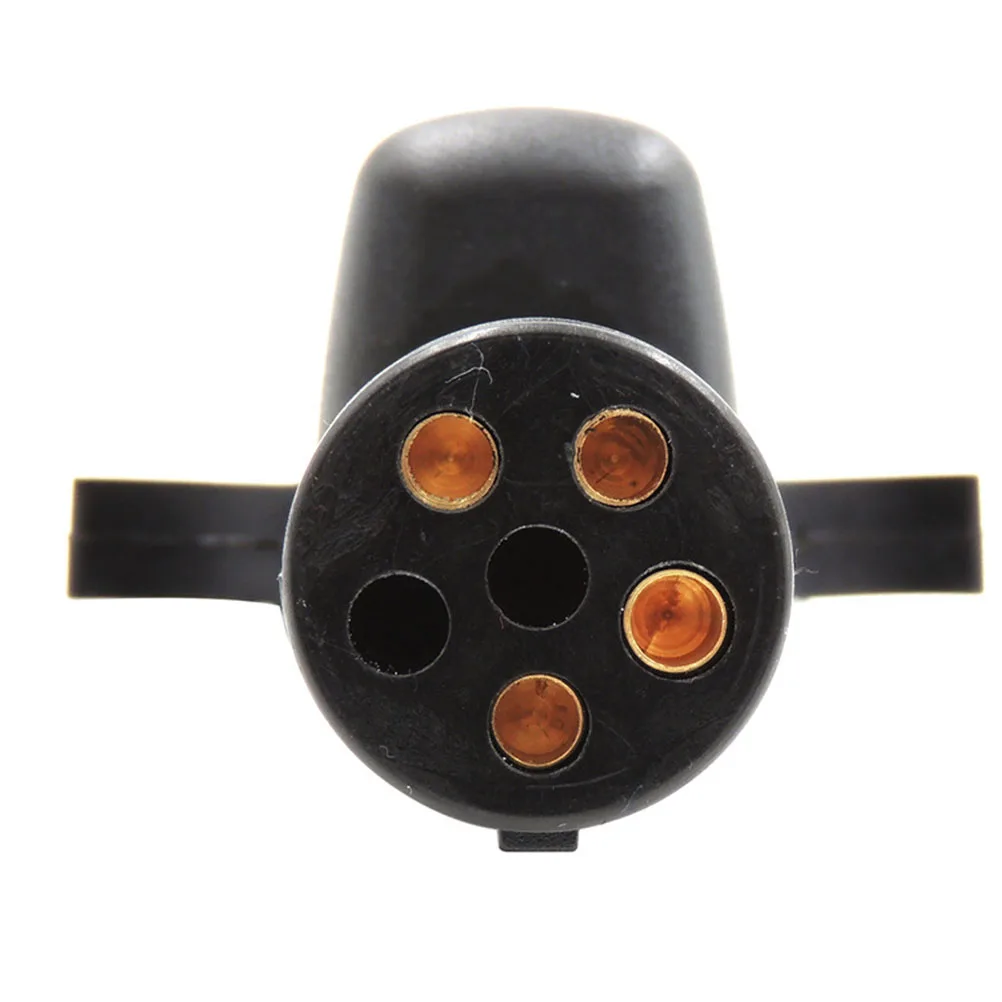 

4 Pin Trailer Adapter Waterproof Vehicle Plug Socket for Car Truck RV Ship Durability Signal Display Easy Installation Removal