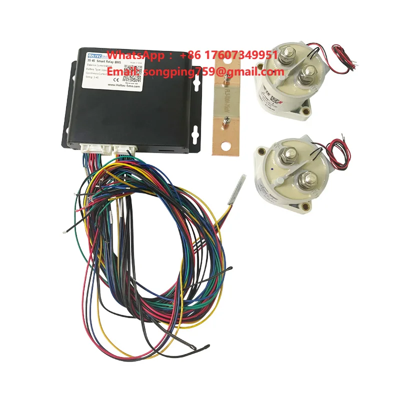 HeltecBMS Smart BMS With Rs485 CAN 4S 12V BMS Lifepo4/Li-ion for Engineering Vehicle Solar Energy Storage Battery System