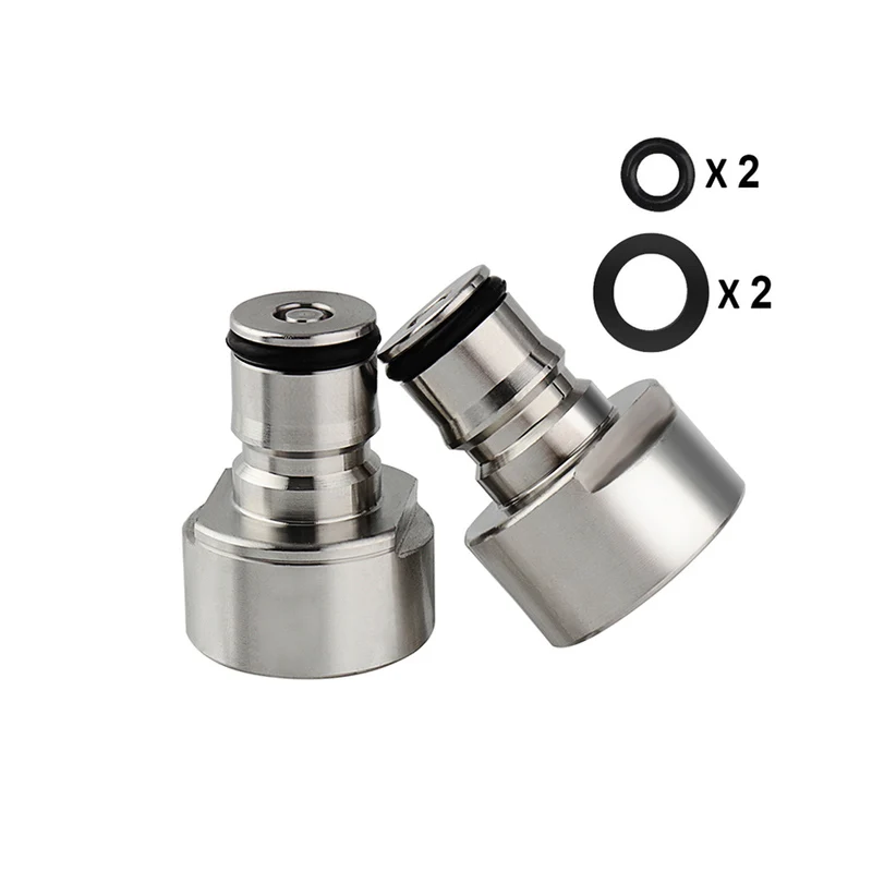 Ball Lock Keg Coupler Adapter Cornelius Keg Ball Lock Post Female Thread Disconnect Fittings For S/D/A/G Type Keg Coupler