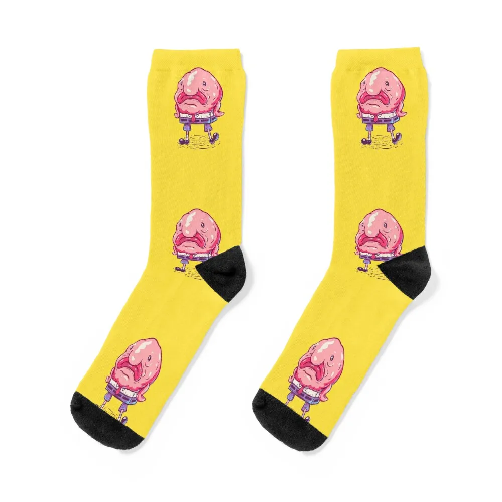 

SpongeBlob Squarepants - All Bodies are Beautiful Blobfish is my Spirit Animal Ugly Fish Blob Fish But my mom says Thinks Socks
