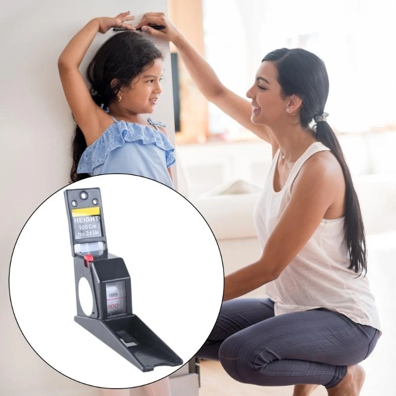 200 Wand montierte Stadiometerhöhe Messmesser Höhe Messband Wachstum Lineal für Home School -Kliniken