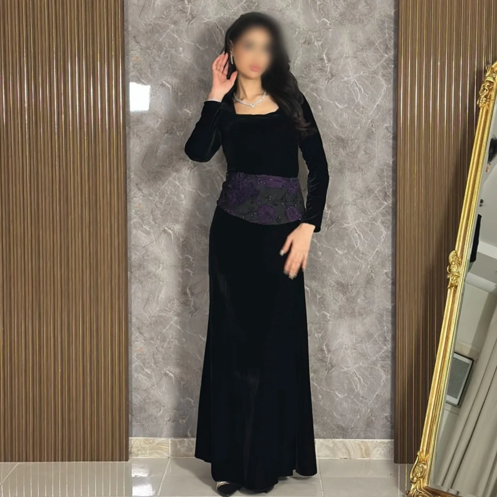 

Customized Grace Long Sleeves Trumpet Long Dresses Formal Evening Gowns Bespoke Occasion Prom Elegant Party Dress