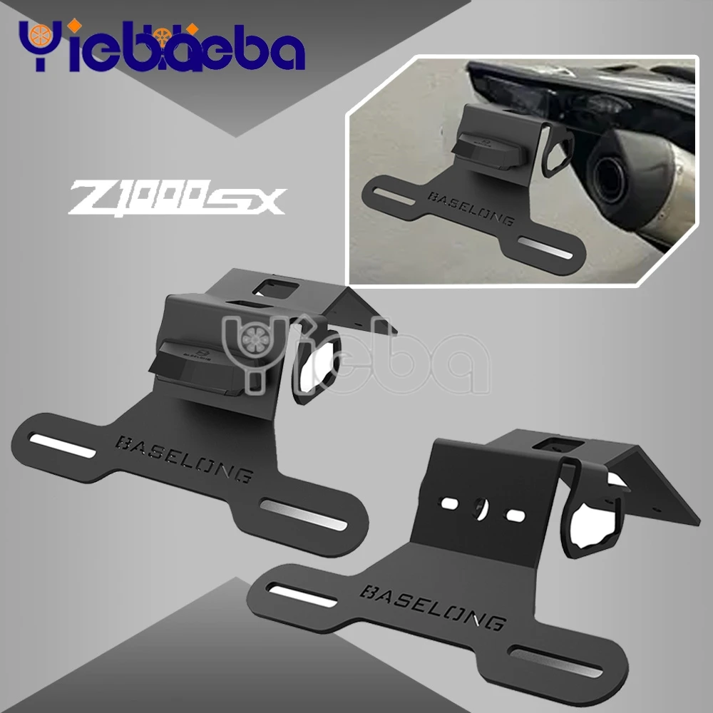 2016 2017 2018 2019 2020 2021 2022 2023 2024 For KAWASAKI NINJA 1000 SX Z1000SX Z1000 ninja Motorcycle Led License plate holder