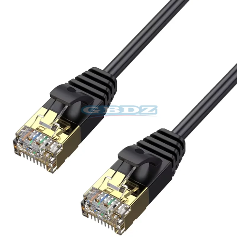 Ultra Slim Cat8 Ethernet Cable RJ45 Right Angle UTP Network Cable Patch Cord 90 Degree Cat6a Lan Cables for Laptop Router TV BOX