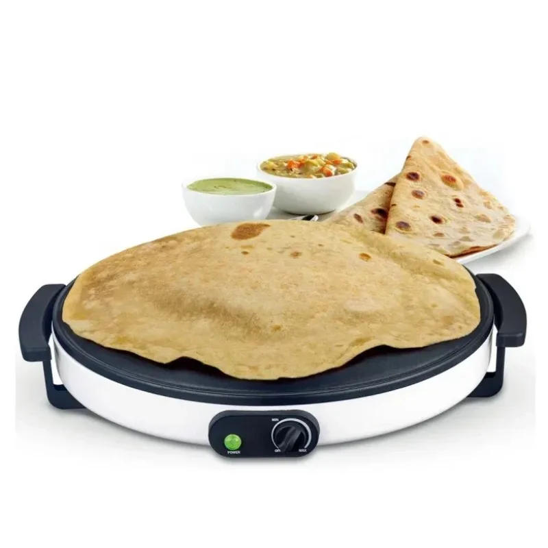 110V/220V 2000W 45CM Curved Surface Electric Griddle Non-stick Round Crepe Maker Pancake Baking Machine