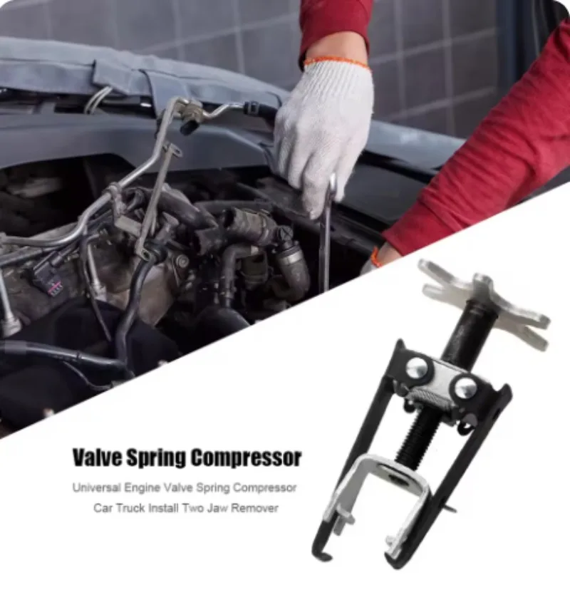 Picture 5: Valve Spring Compressor Professional Remove Valve Spring Keeper Tool Auto Engine Overhead Valve Removal Tool for Car Repair