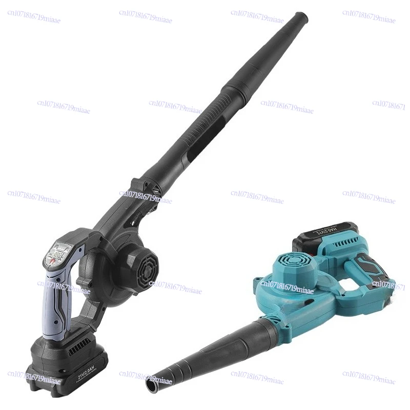 Electric leaf blower snow leaf blowing suction dual-purpose hair dryer portable wireless lithium battery brushless blower