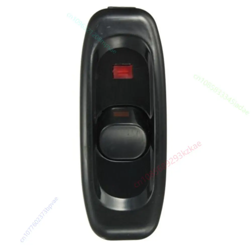 10PCS Bedside Lamp Switch AC 250V 10A Inline ON/OFF Useful Table Desk Lamp Cord Cable Switch LED Indicator Light