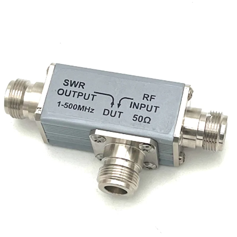 1MHZ-1000MHz SWR Bridge Reflection RF Bridge Standing Wave Directional Bridge per Antenna RF Network Measurement(A)