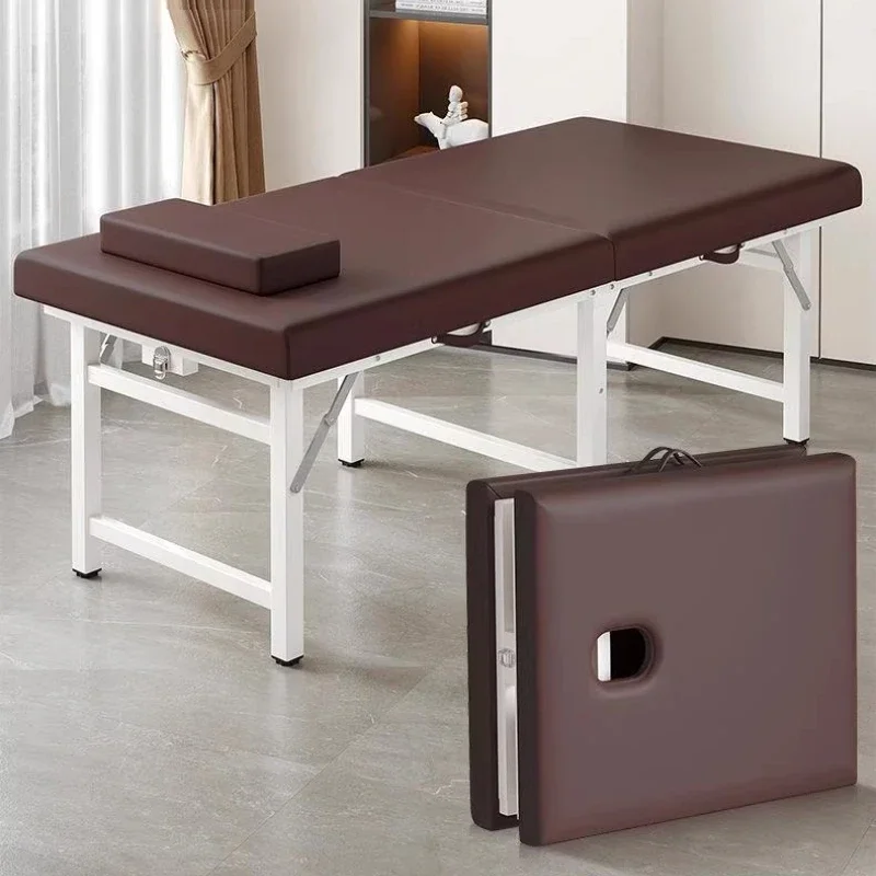 

Cervical Spine Massage Table Household Portable Fold Multi-functional Design Massage Bed Space-saving Meuble Salon Furniture