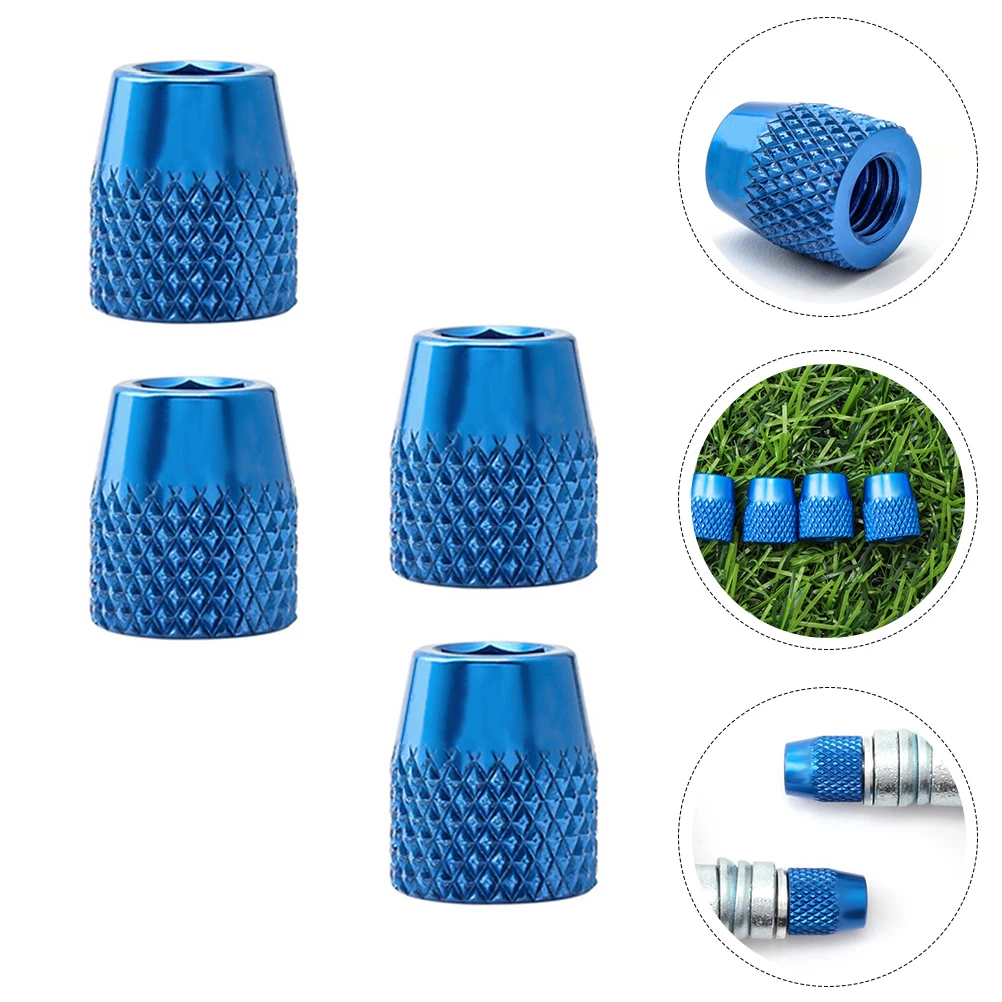 

4pcs Aluminum Alloy Brake Block Fixing Nuts Accessories Corrosion Resistant Wear Resistant Anodized Surface Light